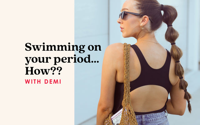 I tried period swimwear....