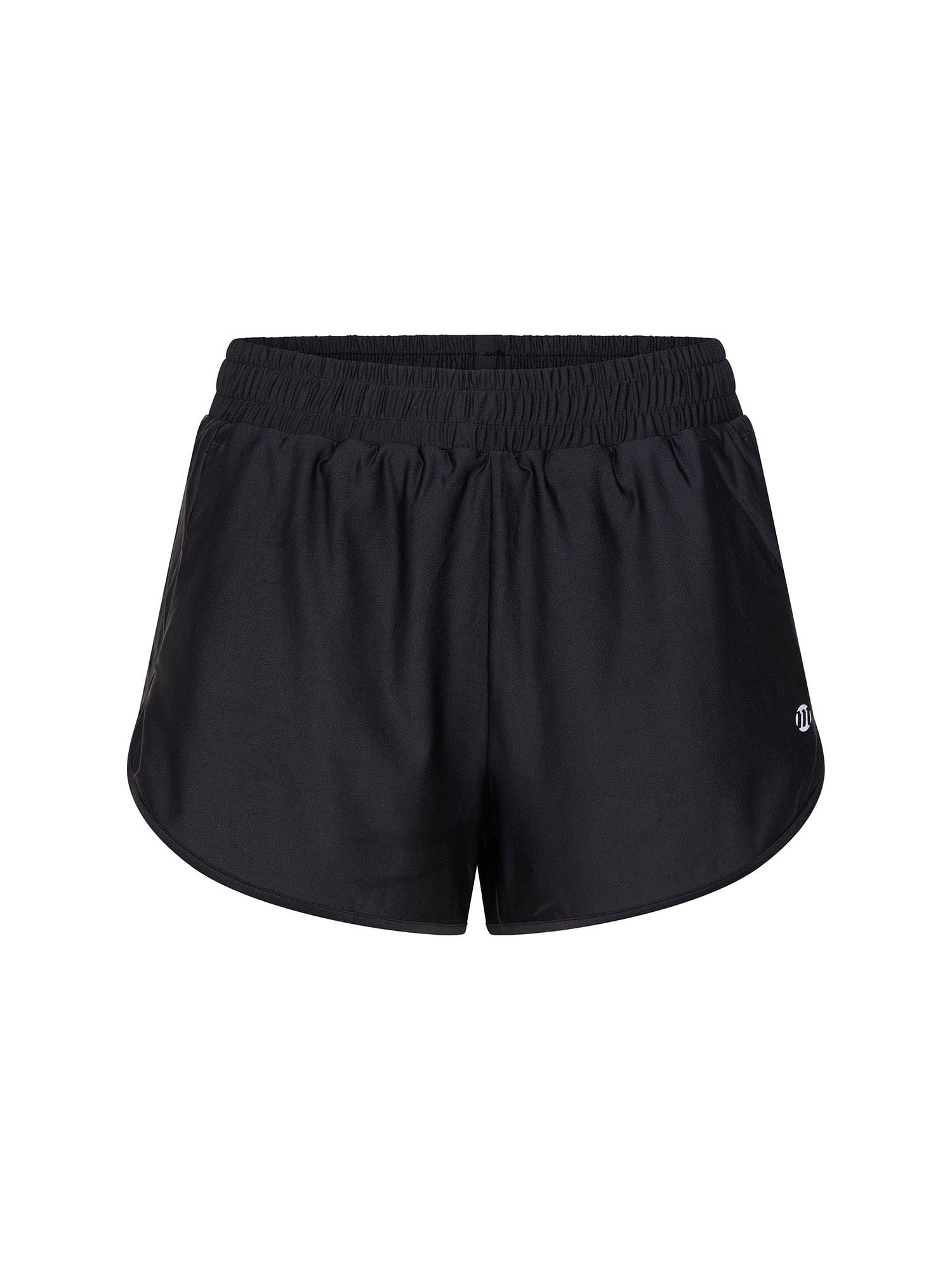 Ladies black running shorts online