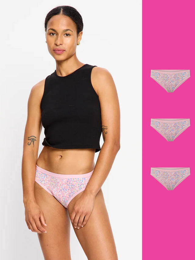 Classic Bikini Light-Moderate Flore Pink 3 Bundle